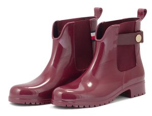 Tommy Hilfiger – Tommy Hilfiger Ankle Rainboot With Metal Detail FW0FW06777-VLP – 02751